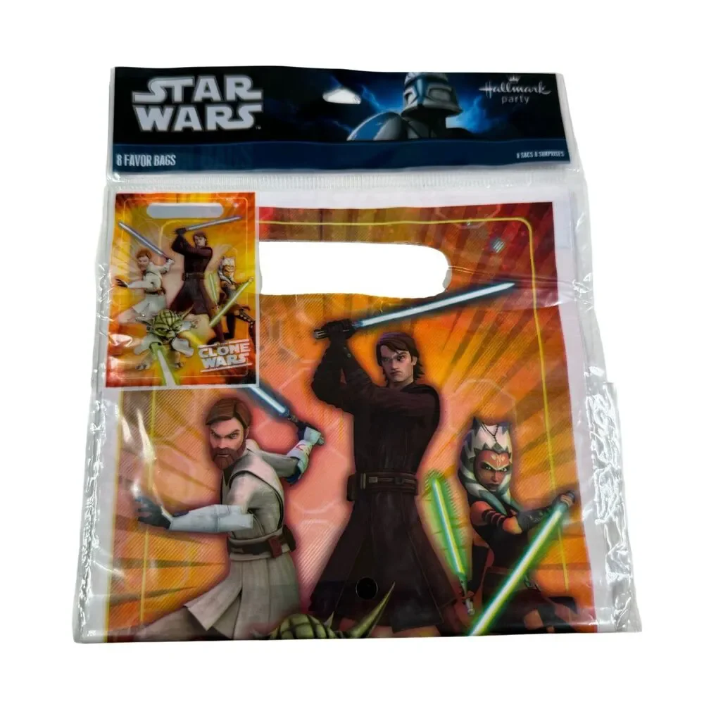 Hallmark Star Wars Party Favor Bags Treat Boxes 48 Pieces Birthday NEW SEALED